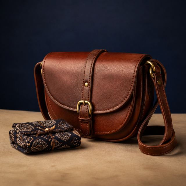 Sac en cuir de démonstration